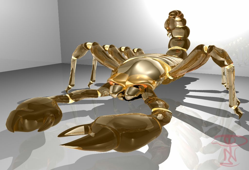 image 3d scorpion fond ecran image 3d scorpion