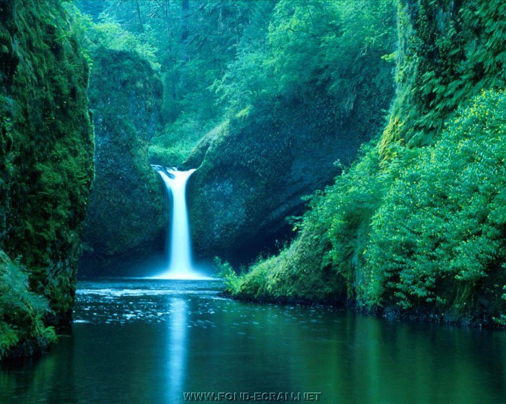 cascades fond ecran cascades