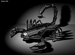 Scorpion robot en 3D wallpaper