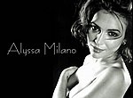 fond ecran  Alyssa Milano