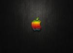 fond ecran  Apple logo couleur