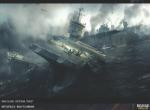 fond ecran  Battlefield 3 : Navires de guerres