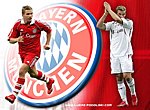fond ecran  Bayern Munich : Lukas Podolski