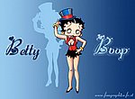 fond ecran  Betty Boop