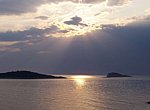 Coucher de soleil en Croatie wallpaper