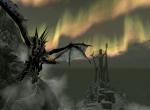 fond ecran  Skyrim : Dragon