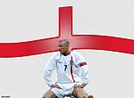 fond ecran  Equipe d'Angleterre : David Beckham