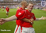 Equipe d'Angleterre : Wayne Rooney wallpaper