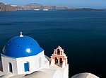 fond ecran  Grèce : île de Santorin