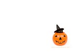 fond ecran  Halloween: chat noir et citrouille