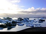 fond ecran  Islande : Lagon blue