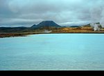 Islande : sources chaudes de Namarskab wallpaper