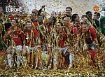 ManUtd Champion d'Europe wallpaper