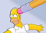 fond ecran  Homer Simpson