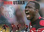 Stade Rennais : John Utaka wallpaper