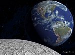 La Terre vue de la Lune wallpaper