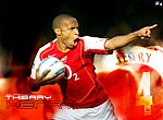 fond ecran  Thierry Henry à Arsenal