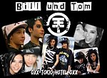 fond ecran  Tokio Hotel : Bill et Tom