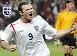 Wayne Rooney en équipe d'Angleterre wallpaper