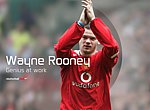 fond ecran  Wayne Rooney à Manchester United