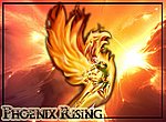 fond ecran  Phoenix Rising