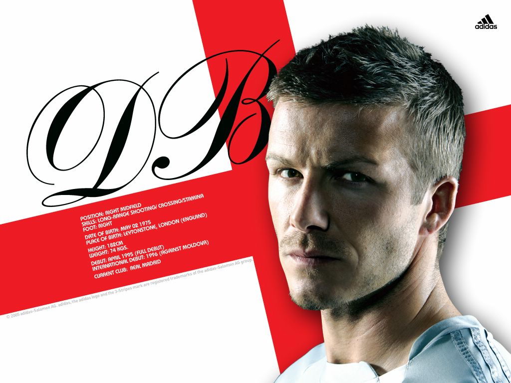 Pub Adidas David Beckham fond ecran Pub Adidas David Beckham
