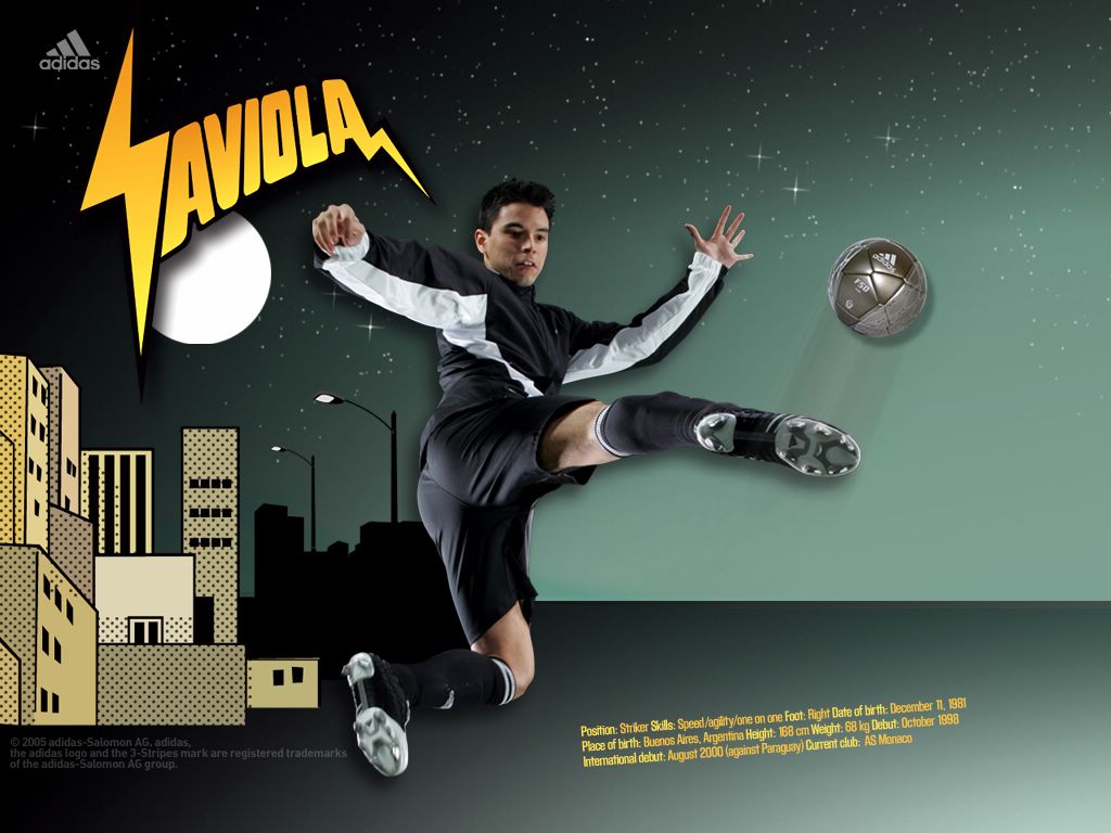 Pub Adidas Saviola fond ecran Pub Adidas Saviola