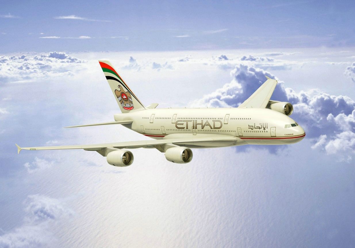 Airbus A380 Etihad fond ecran Airbus A380 Etihad