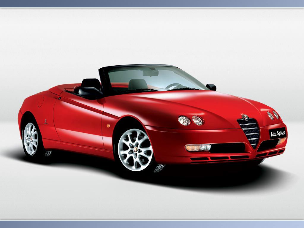 Alfa Spider fond ecran Alfa Spider