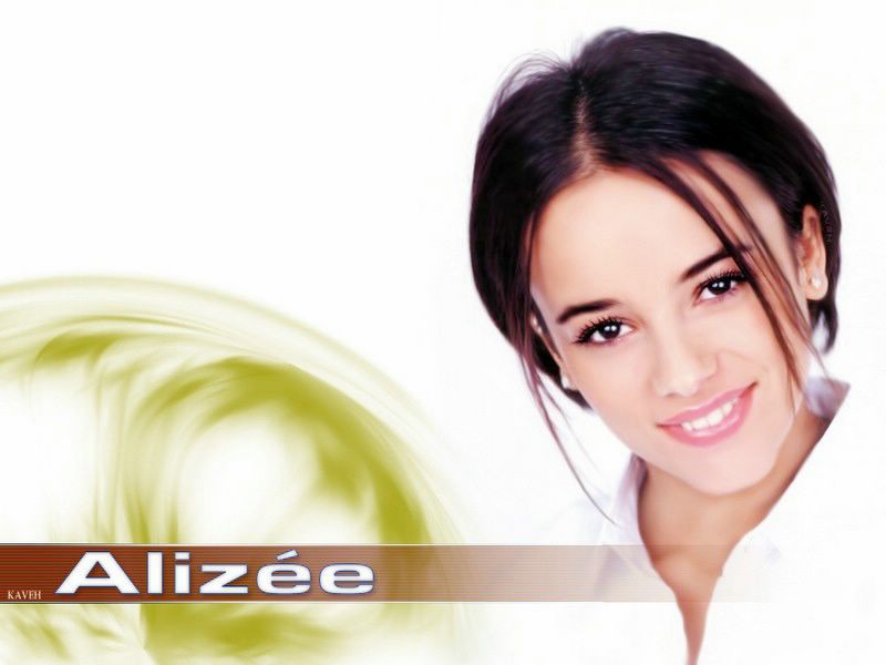 Alizée fond ecran Alizée