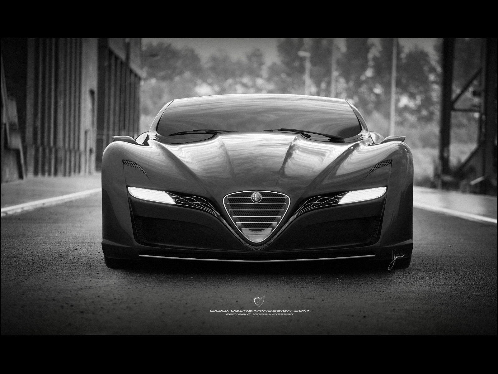 Alpha Romeo : Prototype fond ecran Alpha Romeo : Prototype