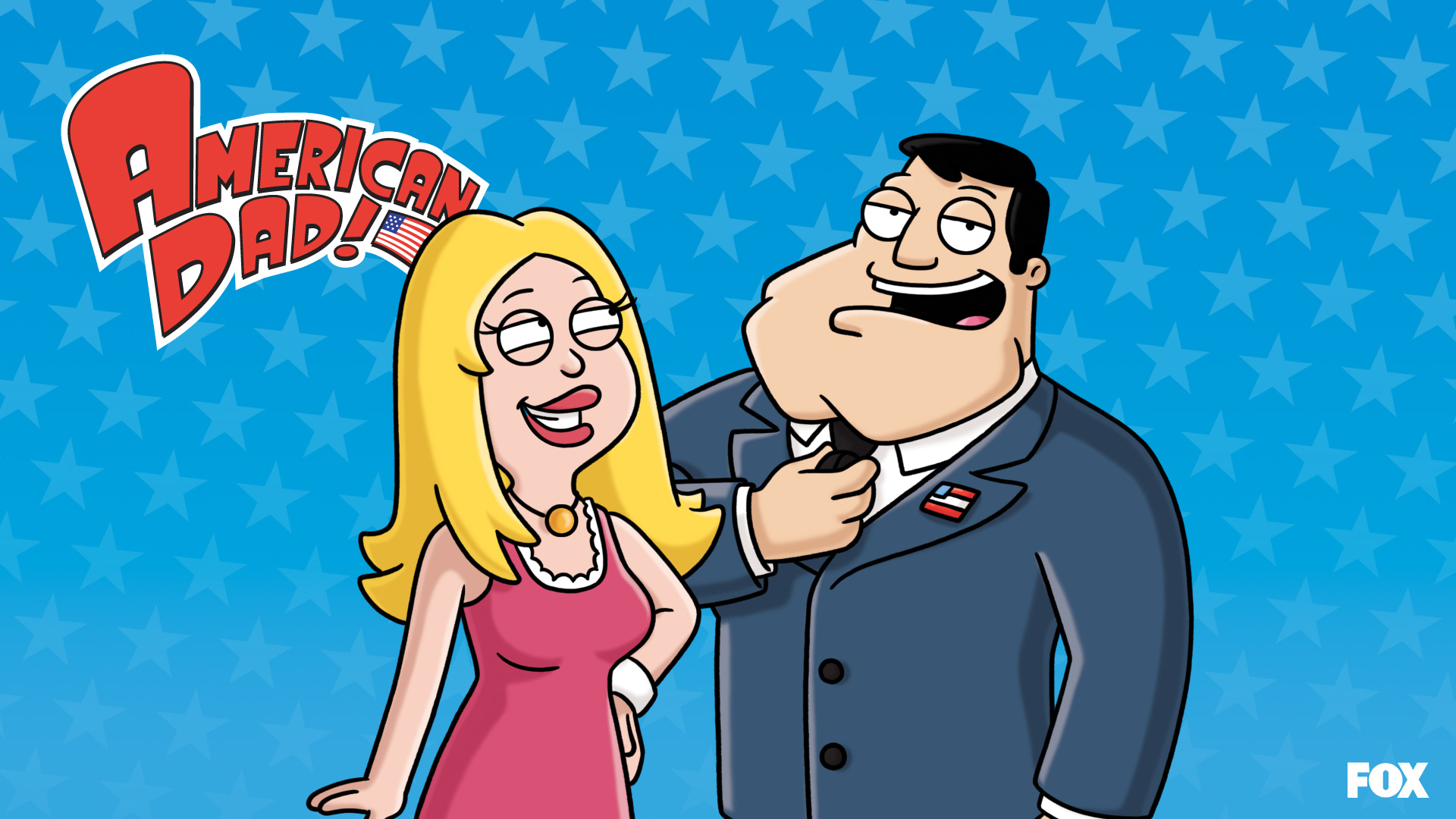 American Dad : Stan et Francine fond ecran American Dad : Stan et Francine