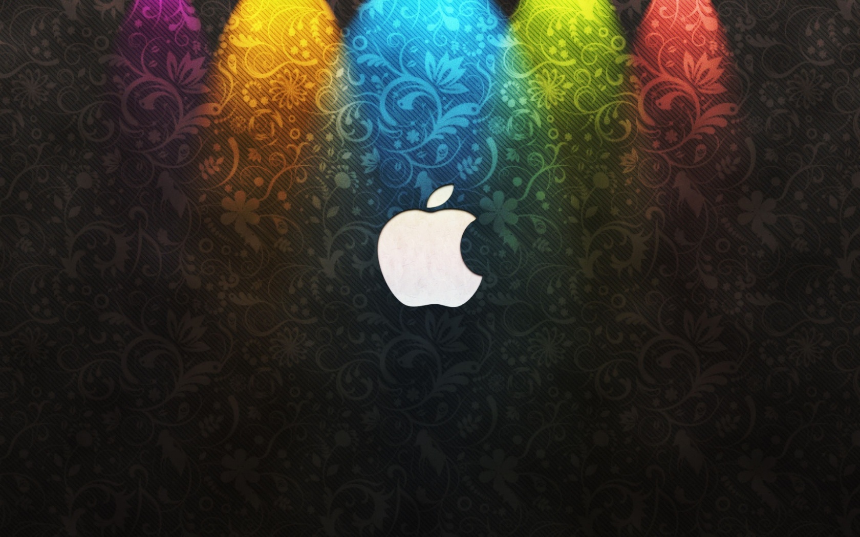 Logo Apple multi couleurs fond ecran Logo Apple multi couleurs