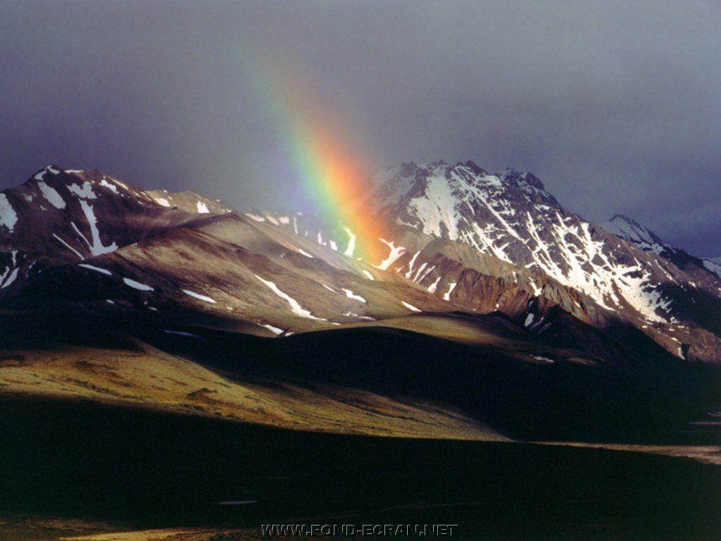 arc en ciel fond ecran arc en ciel