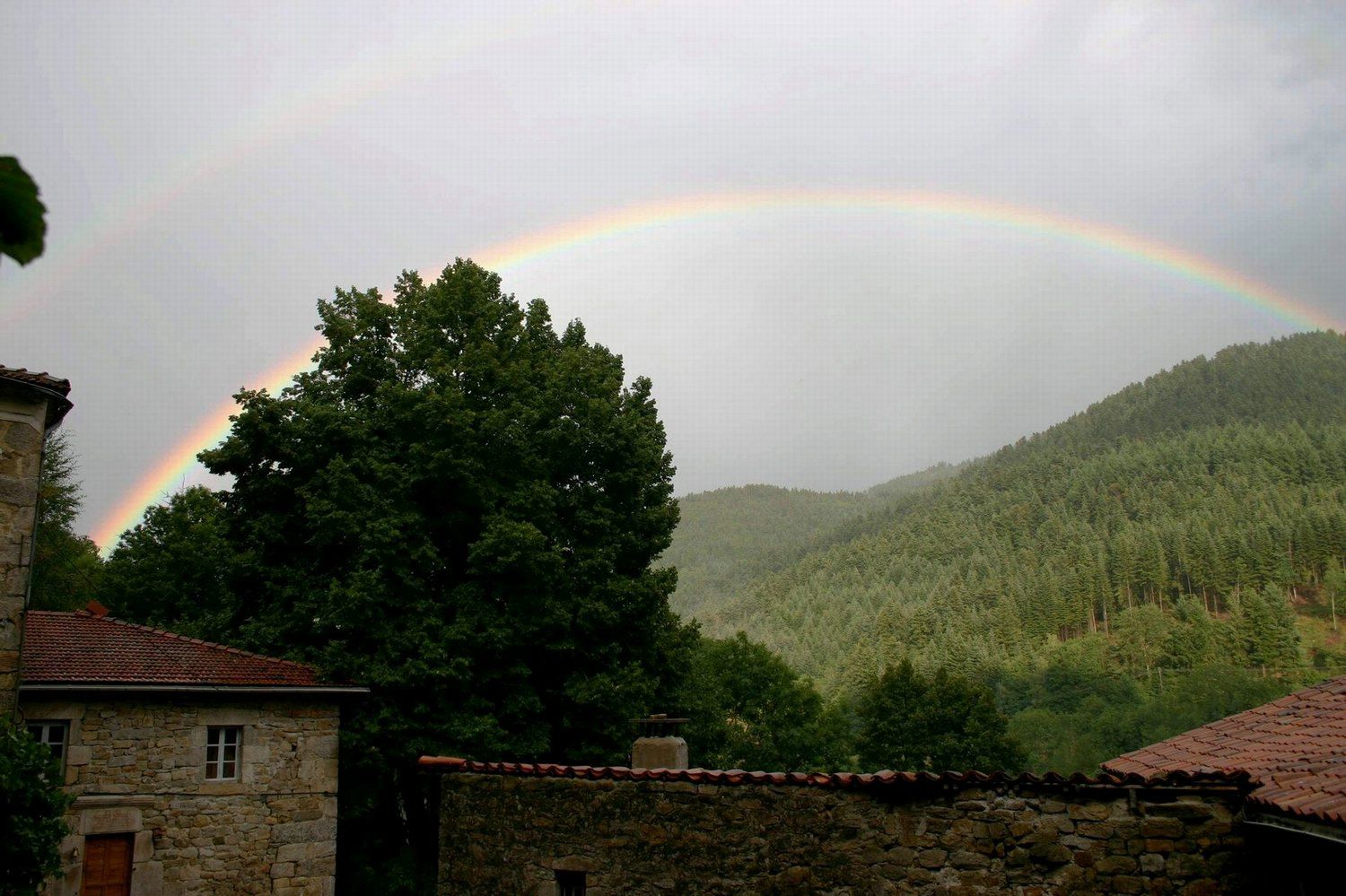 Arc en ciel fond ecran Arc en ciel
