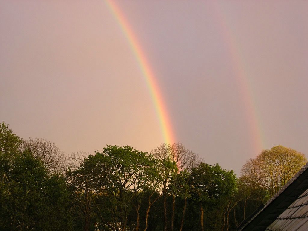 Arc en ciel fond ecran Arc en ciel