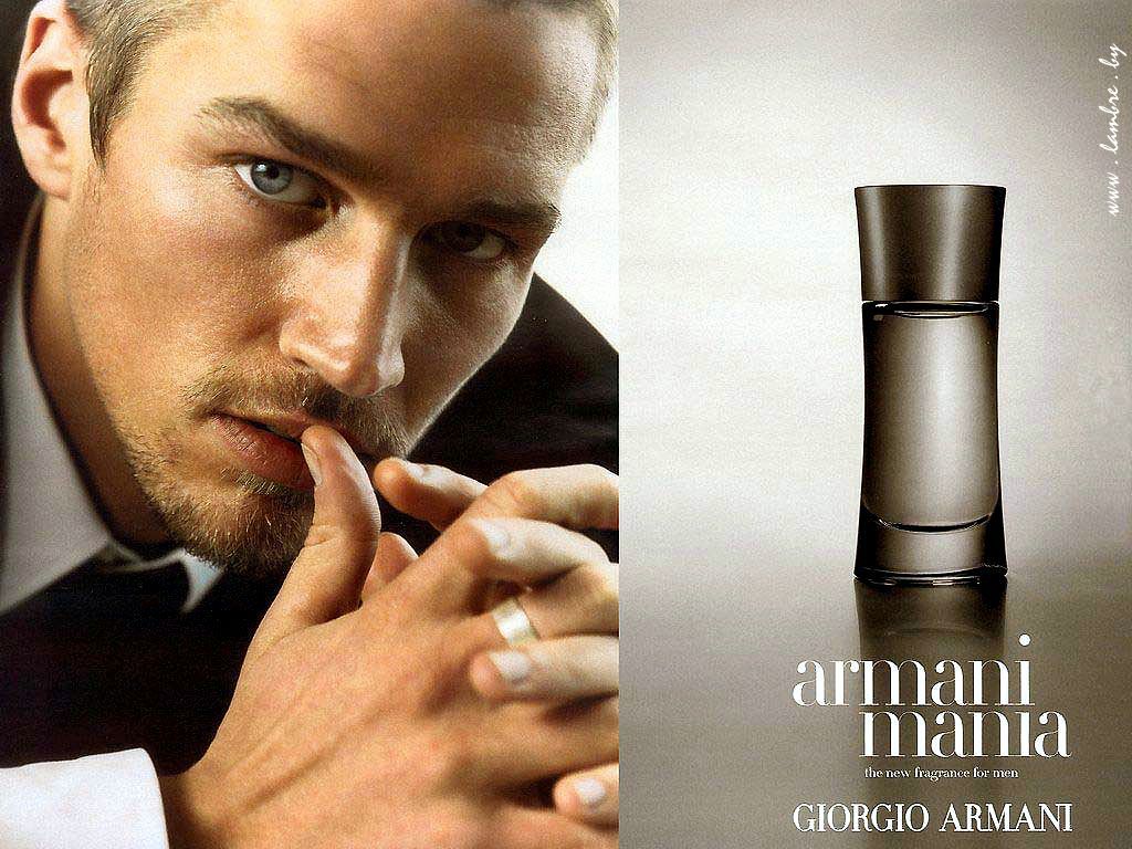 Armani Mania Men fond ecran Armani Mania Men