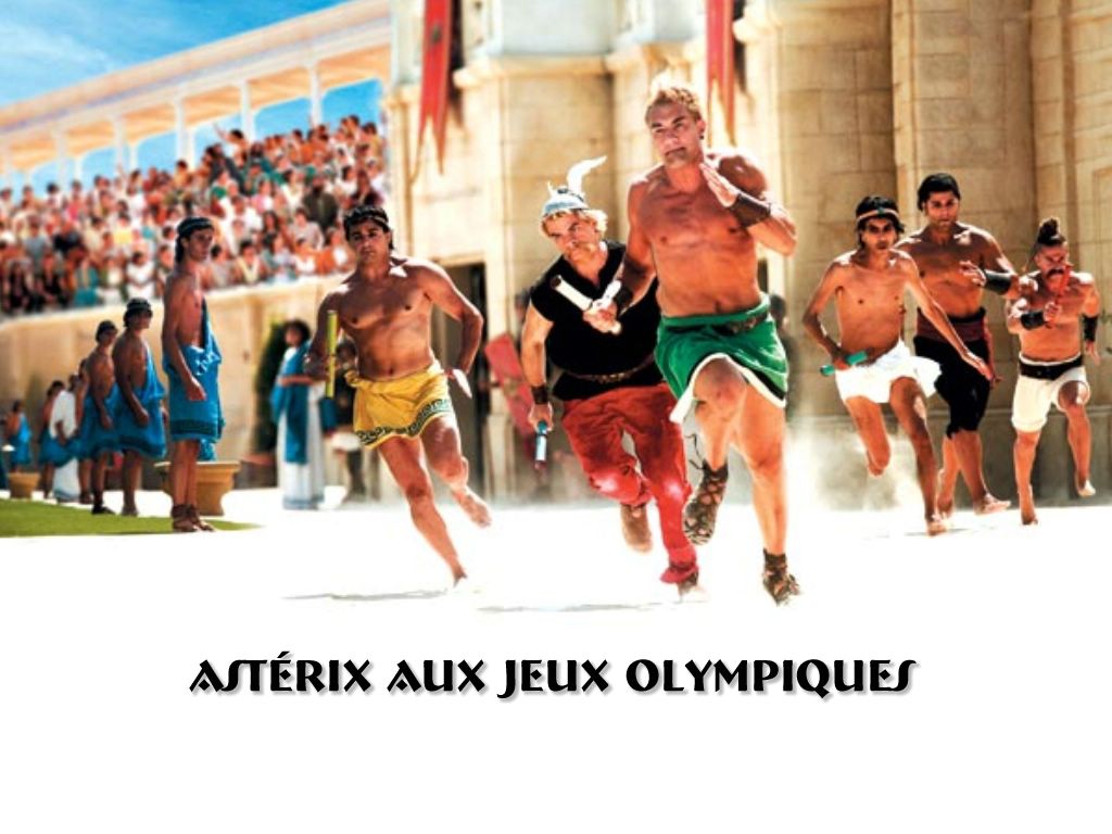 Astérix aux Jeux Olympiques fond ecran Astérix aux Jeux Olympiques