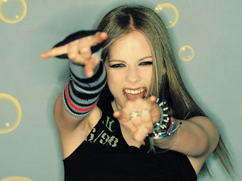Avril Lavigne fond ecran Avril Lavigne