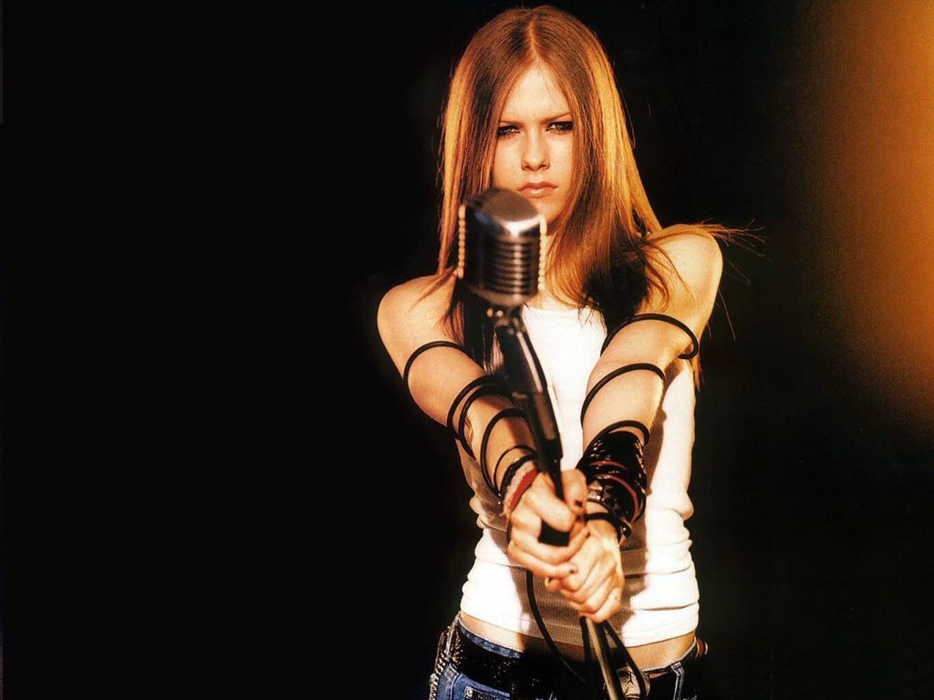 Avril Lavigne fond ecran Avril Lavigne