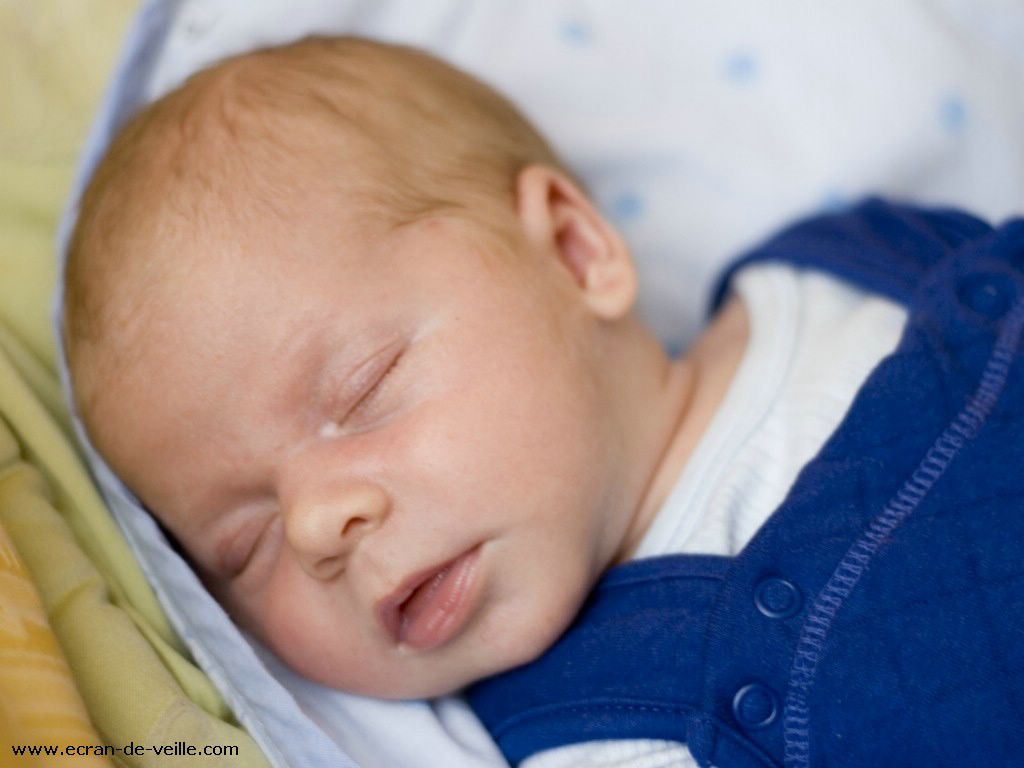bébé dort fond ecran bébé dort