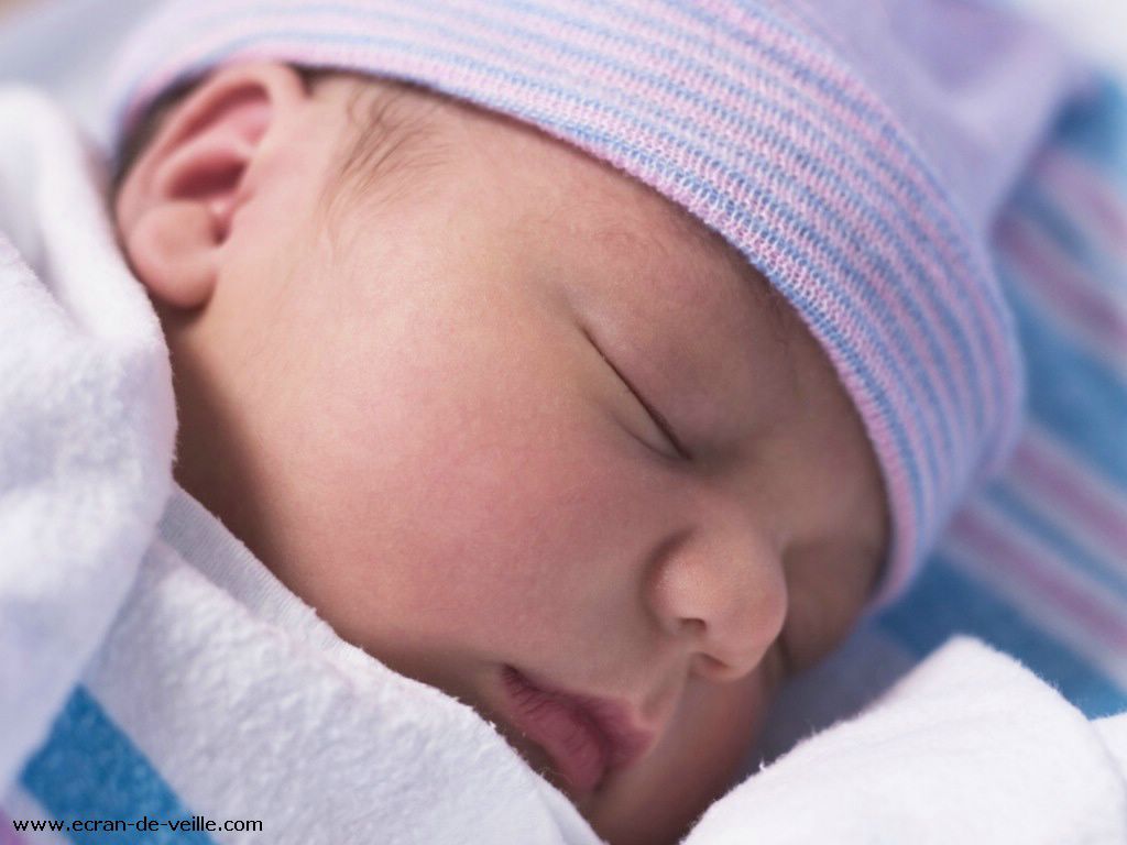 bébé dort fond ecran bébé dort