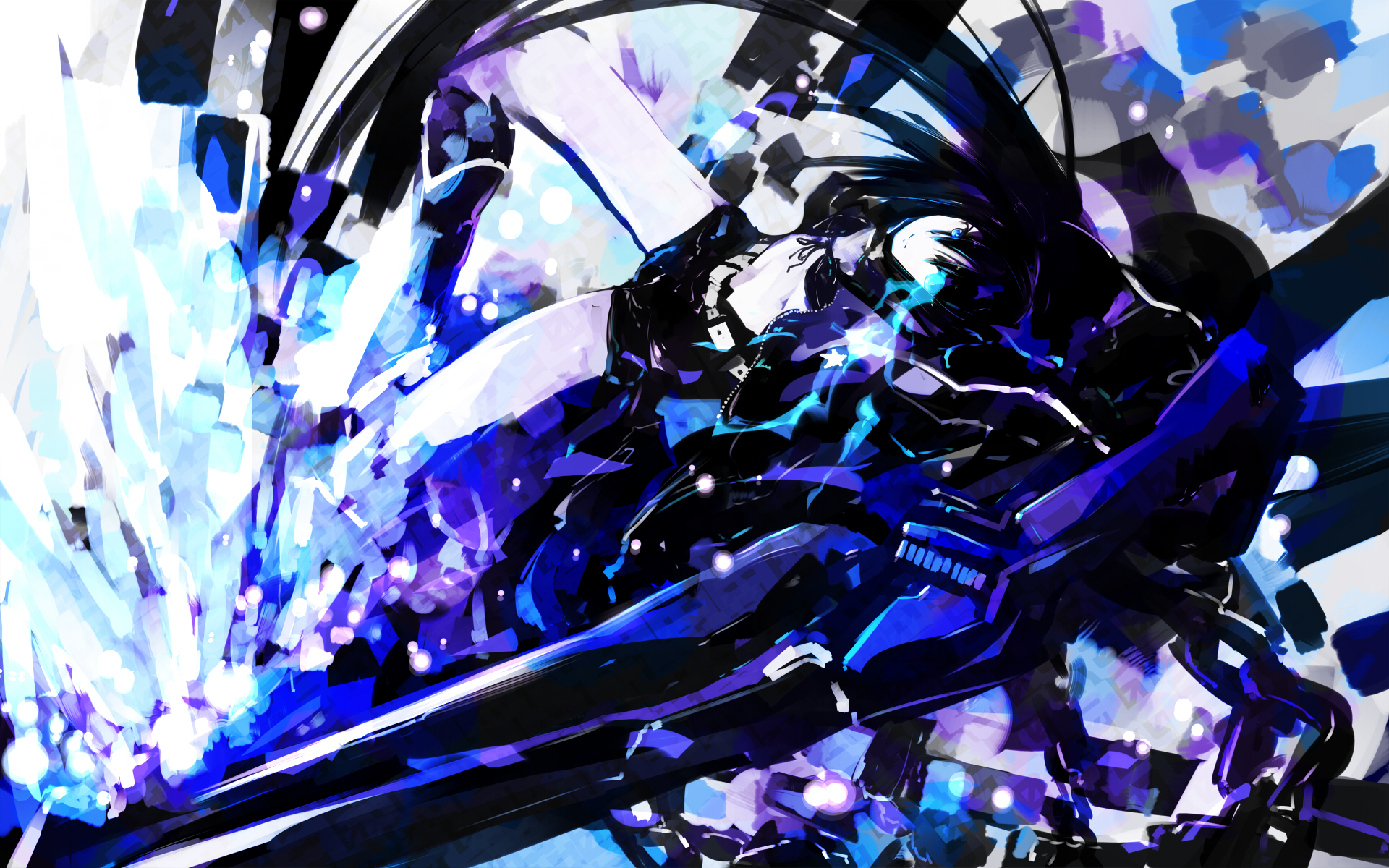 Black Rock Shooter fond ecran Black Rock Shooter