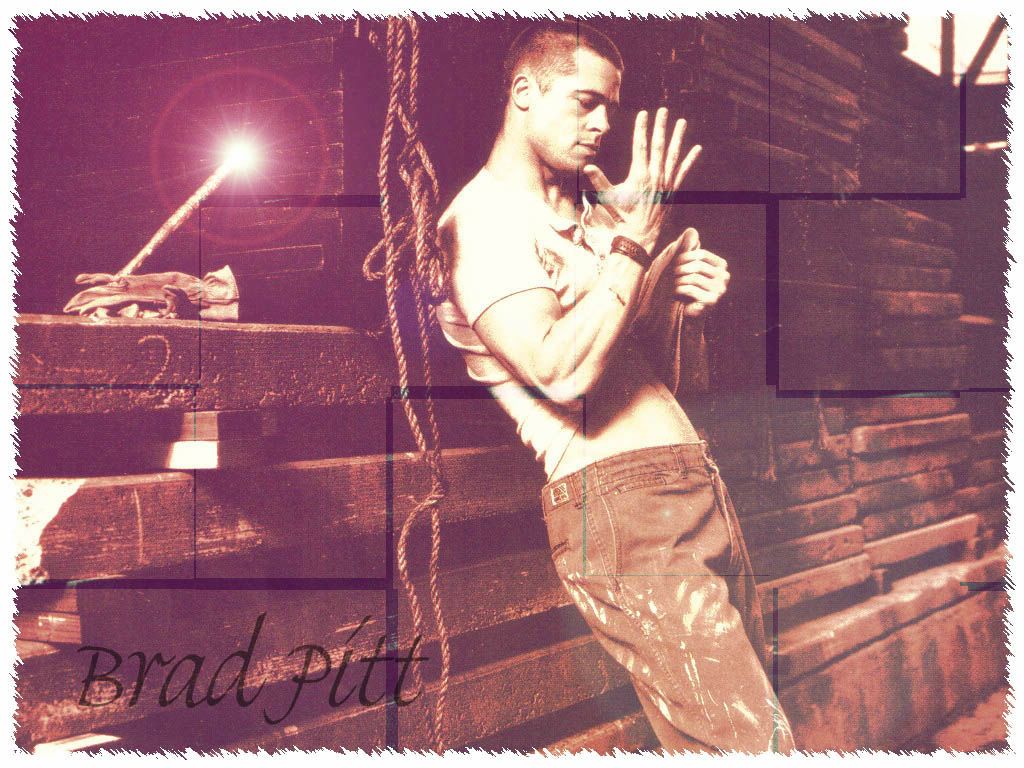 Brad Pitt fond ecran Brad Pitt