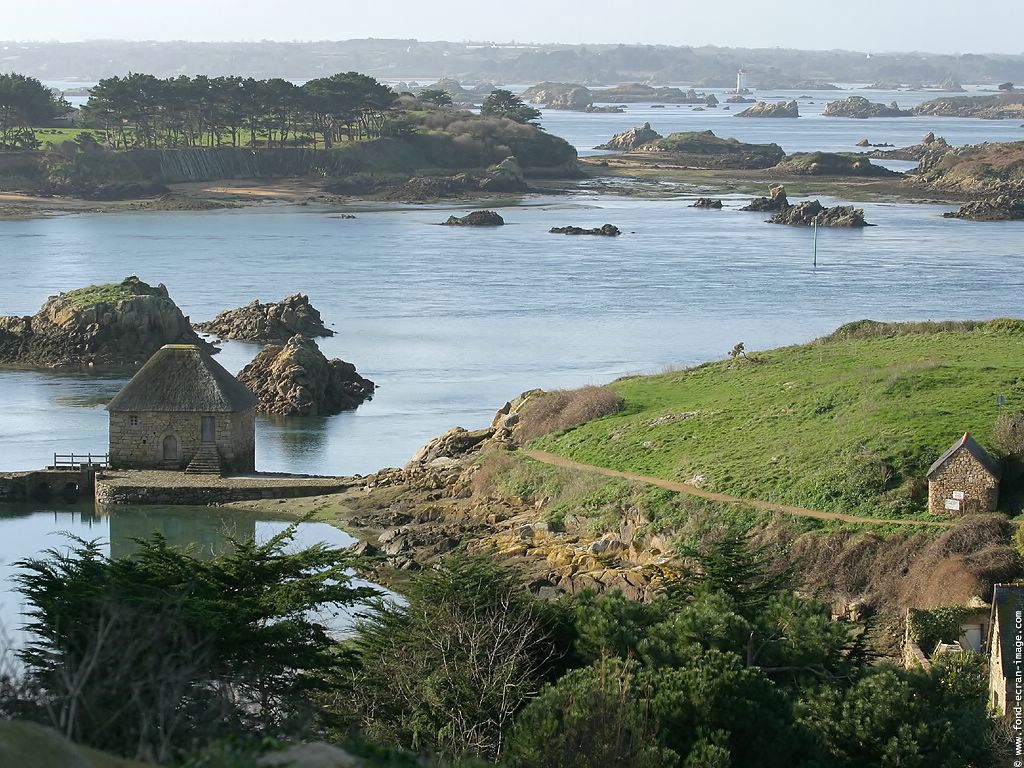 Ile de Bréhat fond ecran Ile de Bréhat