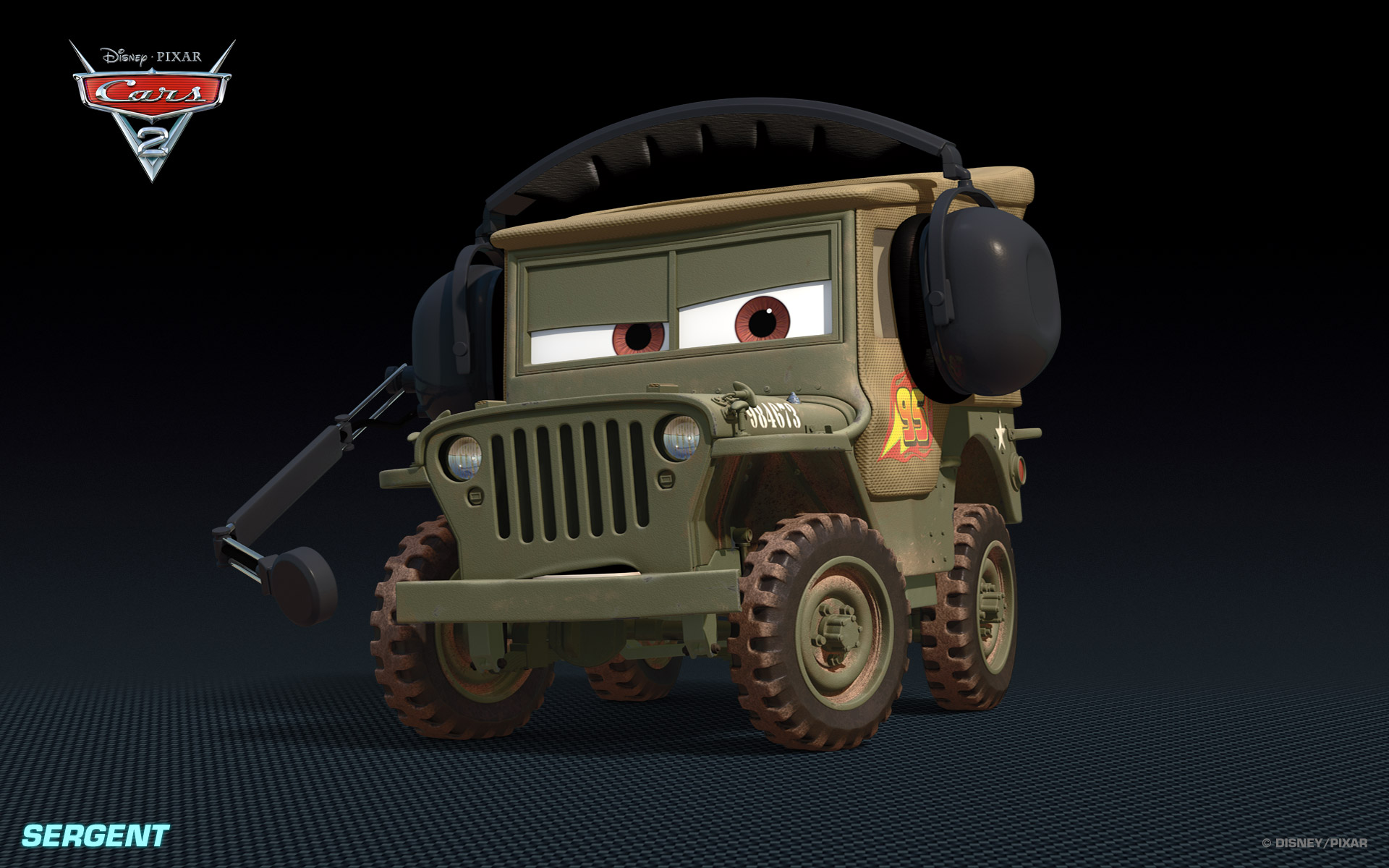 Cars 2 : Sergent fond ecran Cars 2 : Sergent
