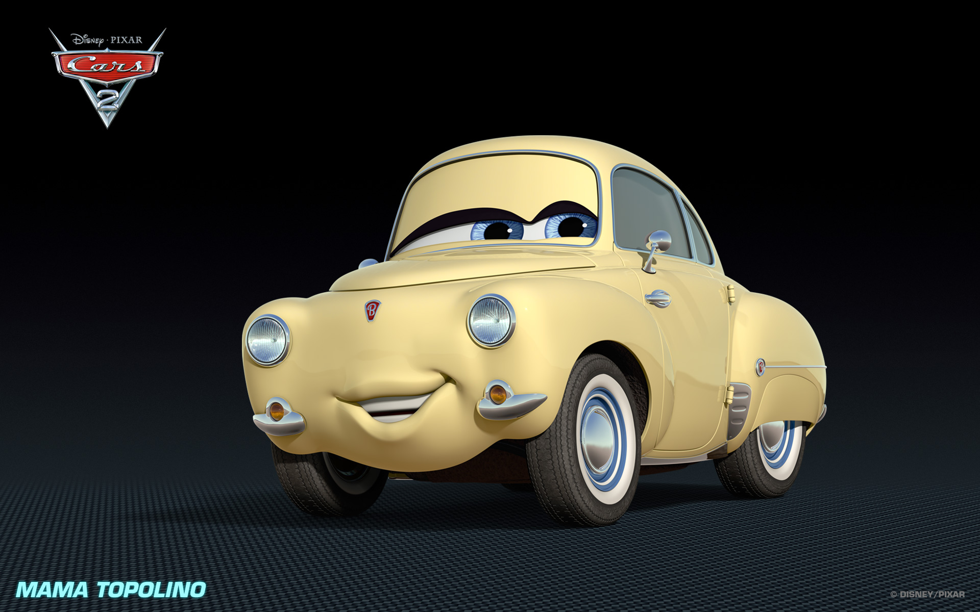 Cars 2 : Mama Topolino fond ecran Cars 2 : Mama Topolino