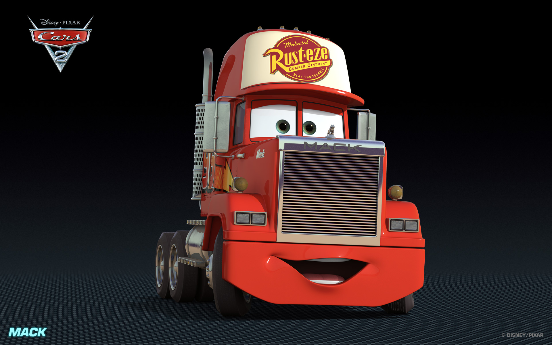 Cars 2 : Mack fond ecran Cars 2 : Mack