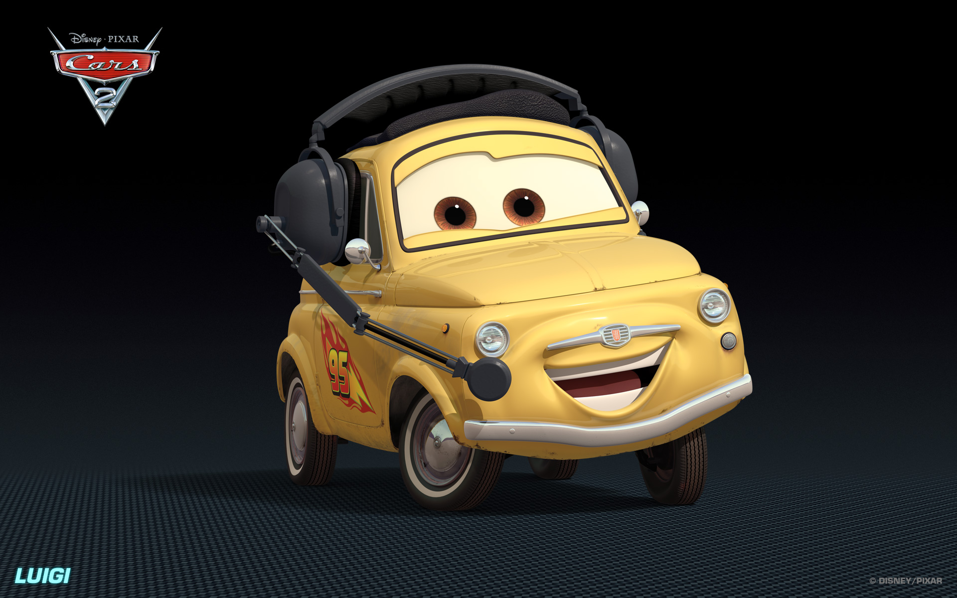 Cars 2 : Luigi fond ecran Cars 2 : Luigi
