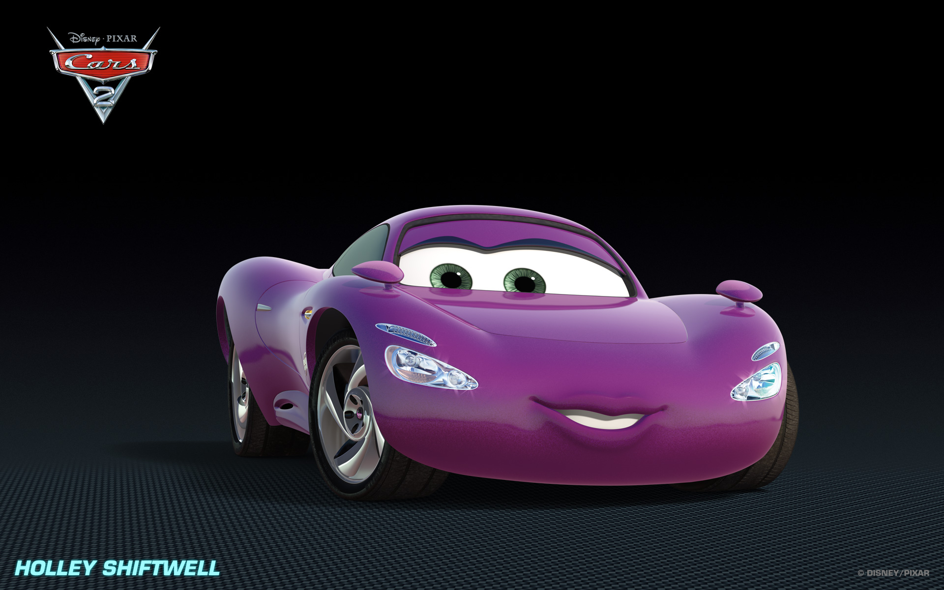 Cars 2 : Holley Shiftwell fond ecran Cars 2 : Holley Shiftwell